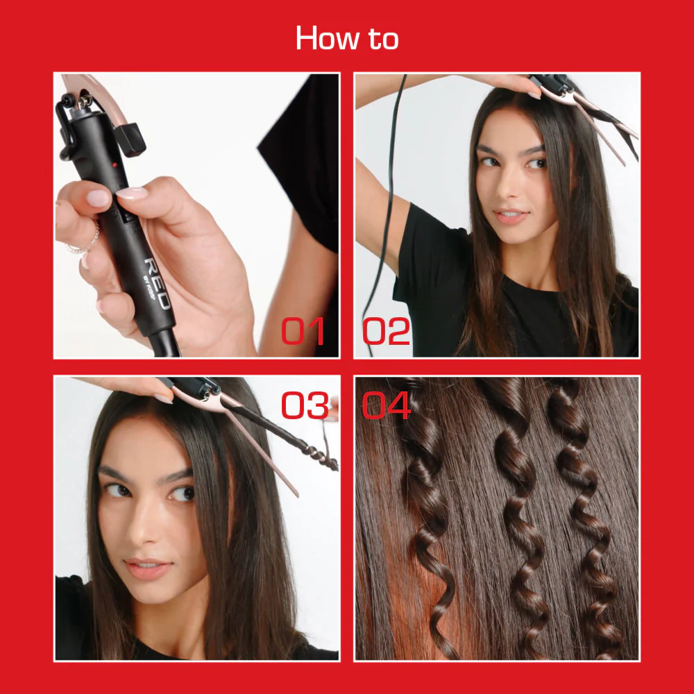 RED by KISS 1/4" Pencil Curling Iron - Image 5