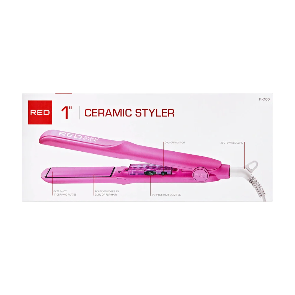 RED by KISS 1" Adjustable Heat Ceramic Styler - Image 11