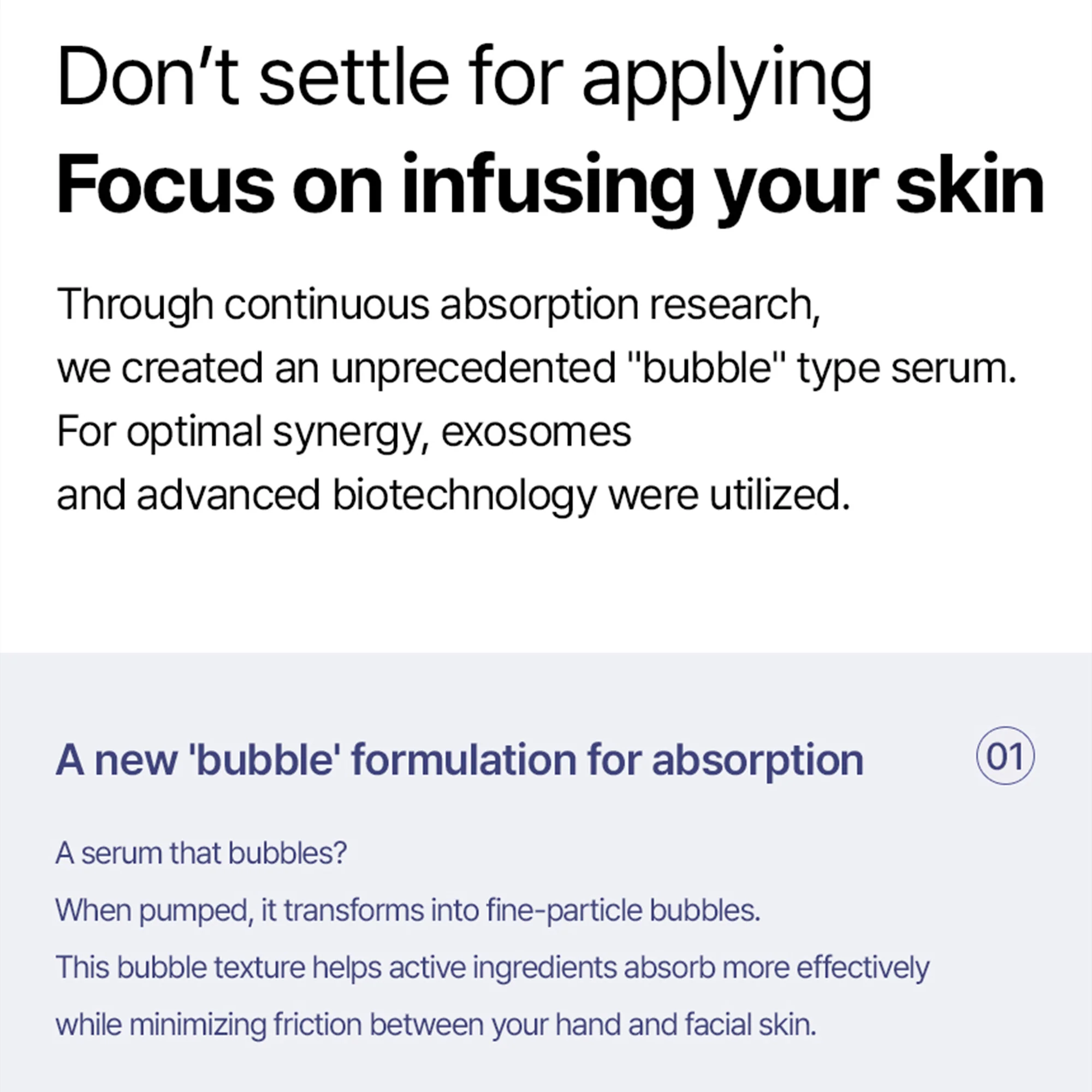 Arocell 1 Second Absorbing Bubble Serum for Wrinkles, Pores & Skin Firming - Image 14