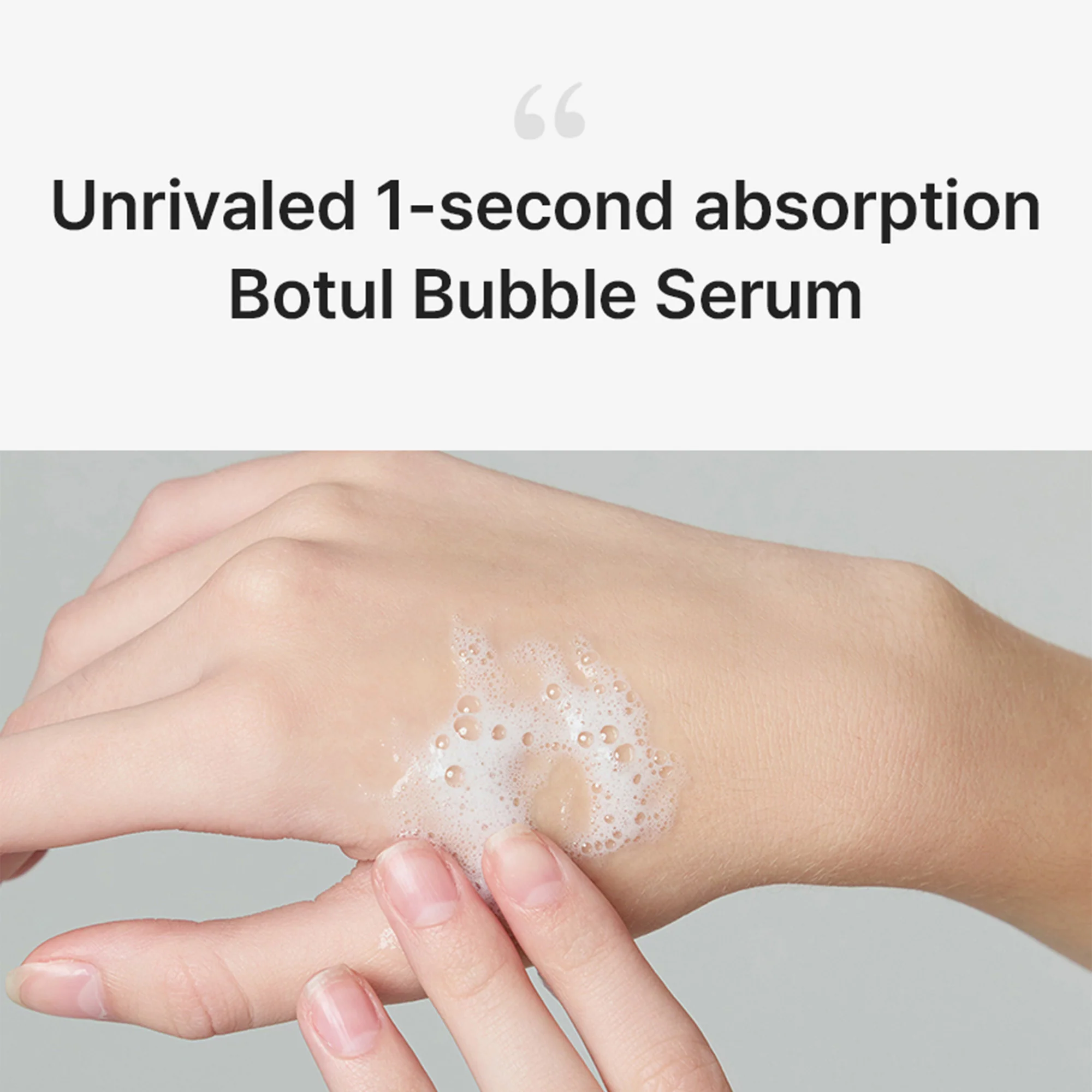 Arocell 1 Second Absorbing Bubble Serum for Wrinkles, Pores & Skin Firming - Image 3