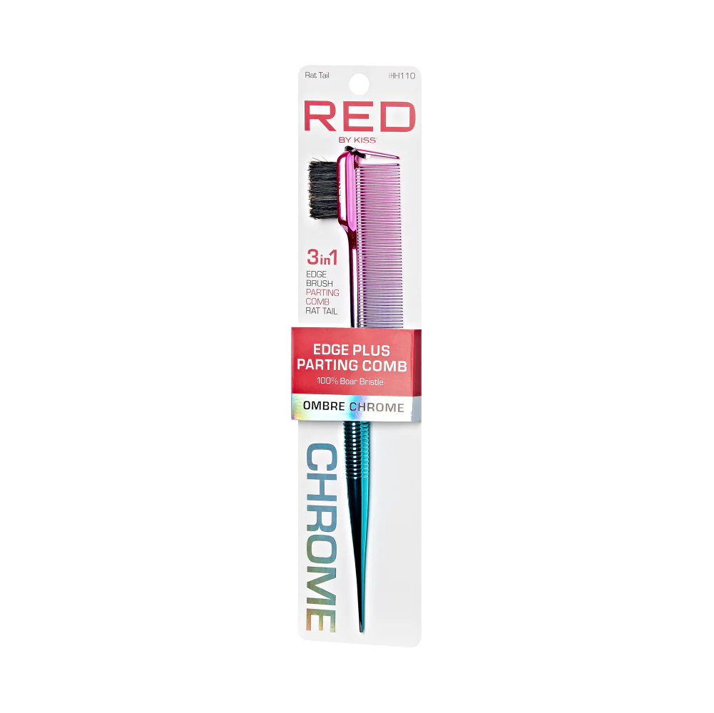 RED by KISS 100% Boar Bristle 3-in-1 Edge & Parting Comb - Image 3
