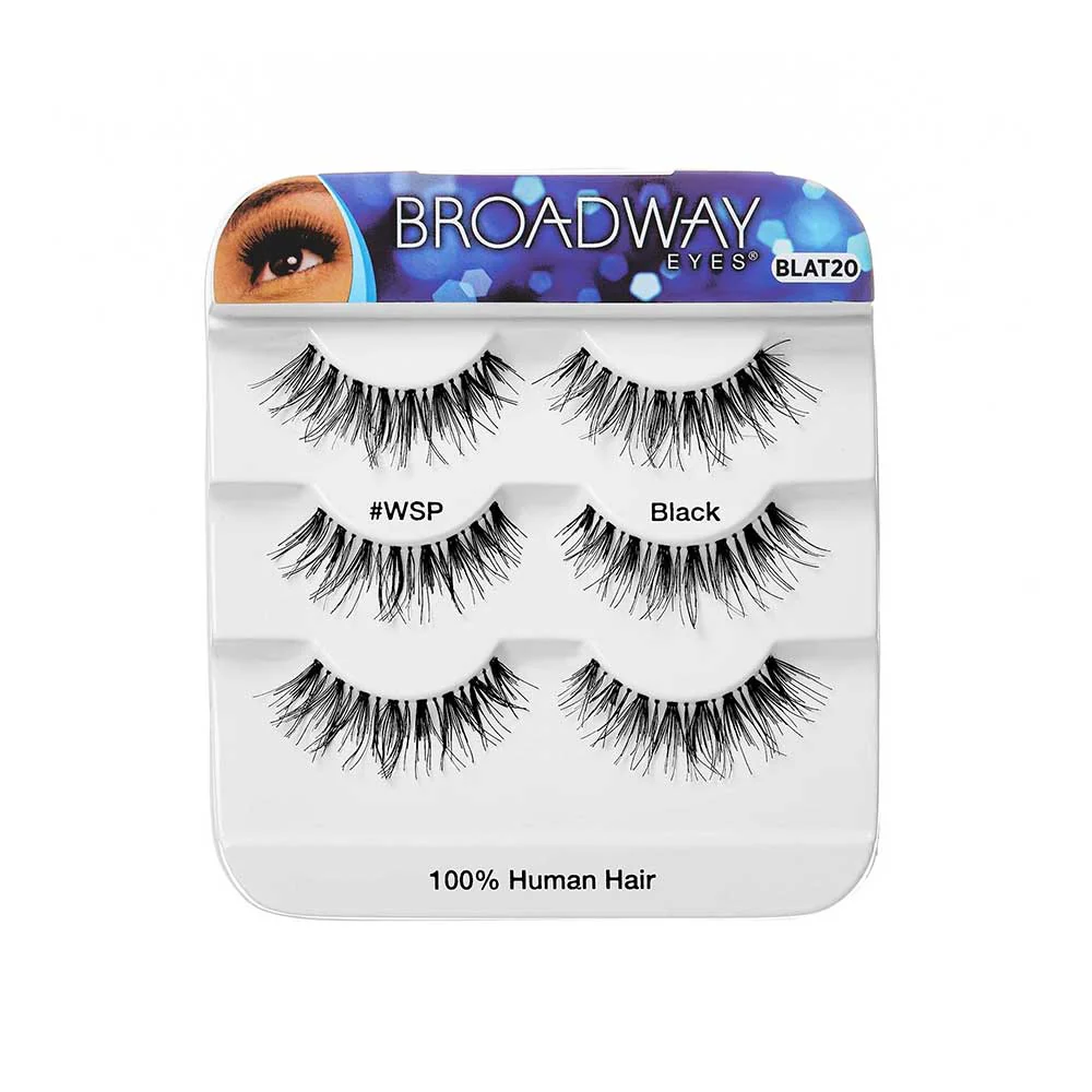 Broadway 100% Human Hair Strip Lashes Trio Pack - Image 2