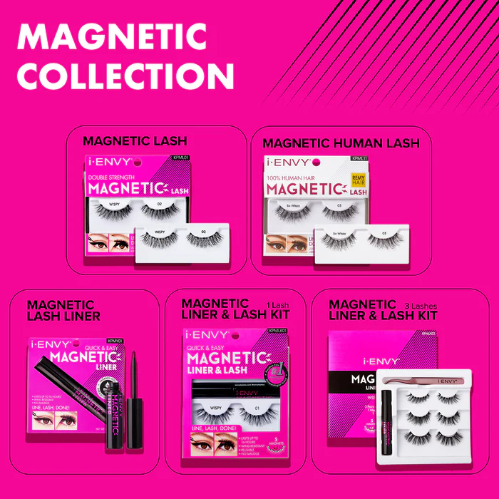 I-ENVY 100% Human Hair Strip Magnetic Lashes - Image 28