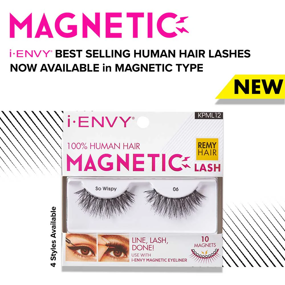 I-ENVY 100% Human Hair Strip Magnetic Lashes - Image 4
