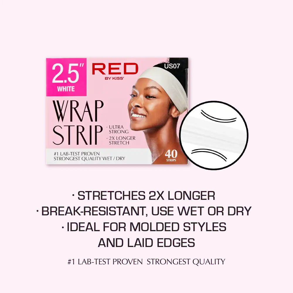 RED by KISS 2.5" Wrap Strips (40 Strips) - Image 10