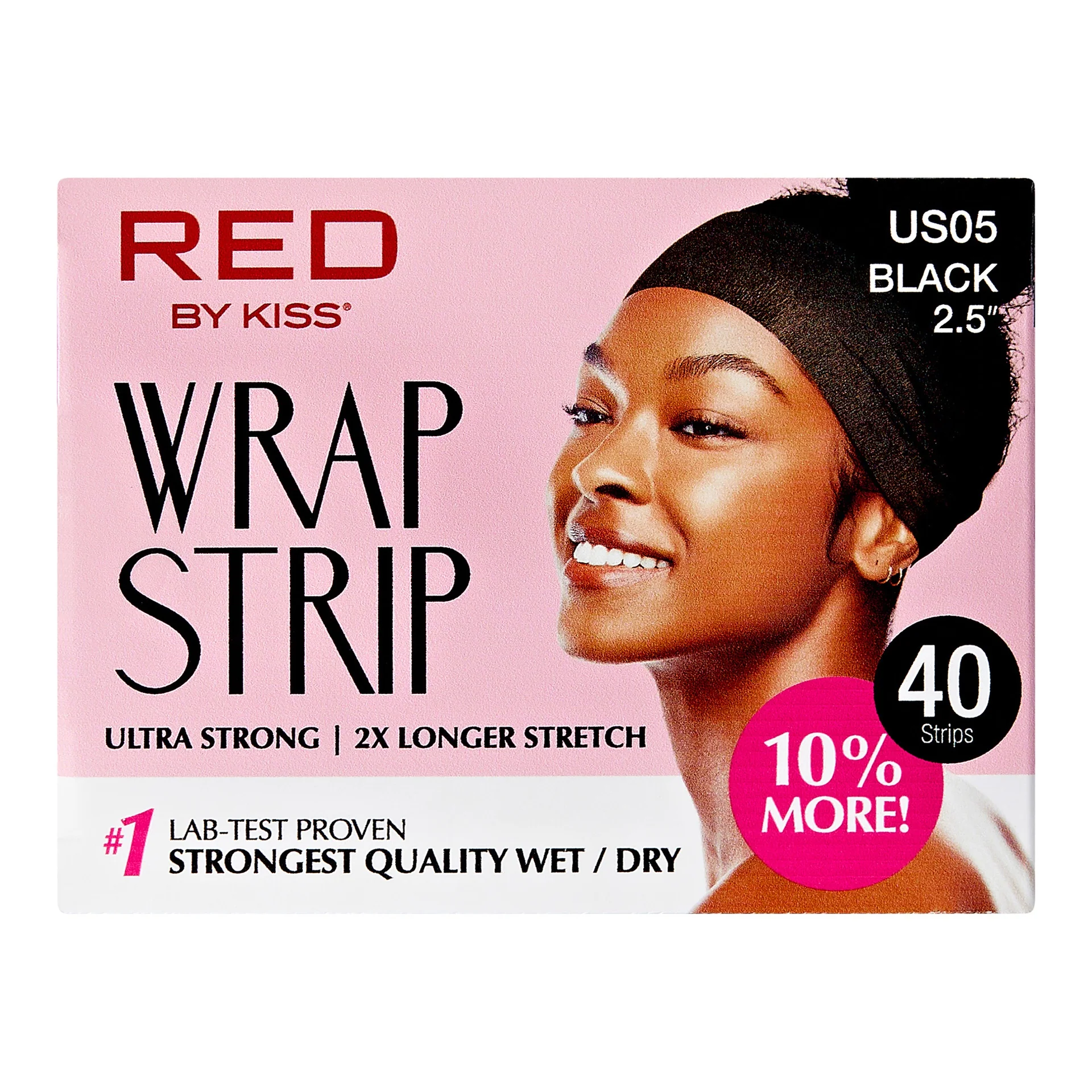 RED by KISS 2.5" Wrap Strips (40 Strips) - Image 3