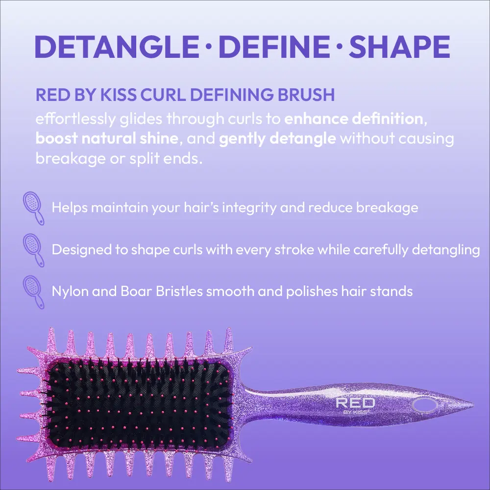 SKALA 2-in-1 Curl Treatment Cream (35.3oz) & Detangling & Curl Defining Brush - Image 5