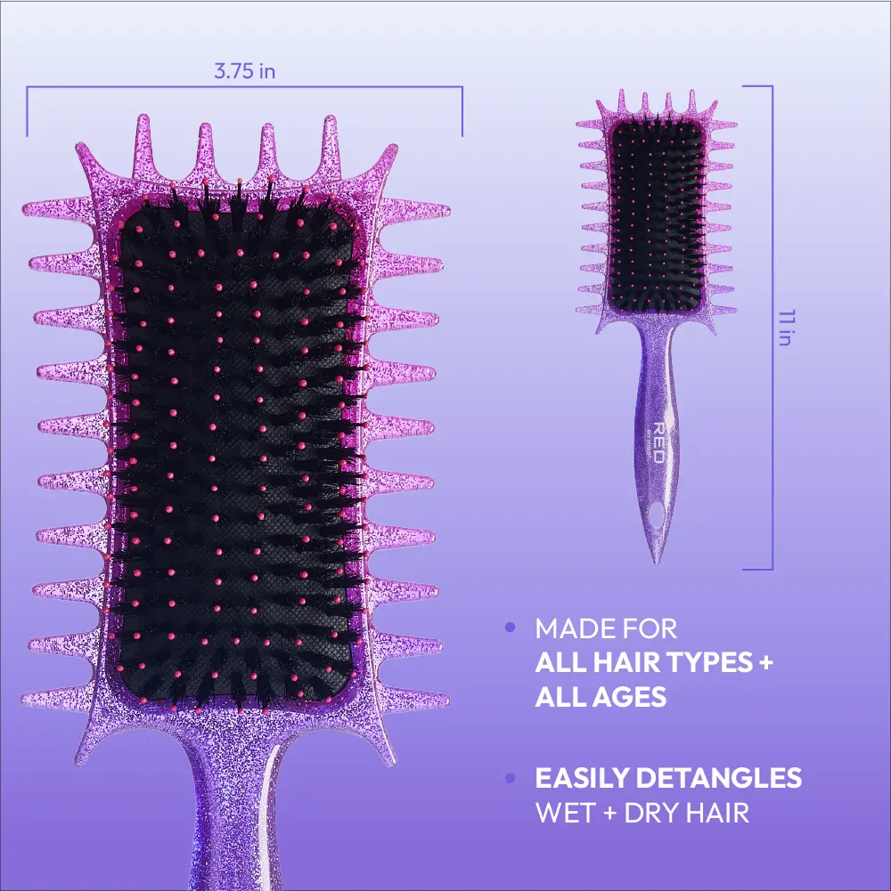 SKALA 2-in-1 Curl Treatment Cream (35.3oz) & Detangling & Curl Defining Brush - Image 6