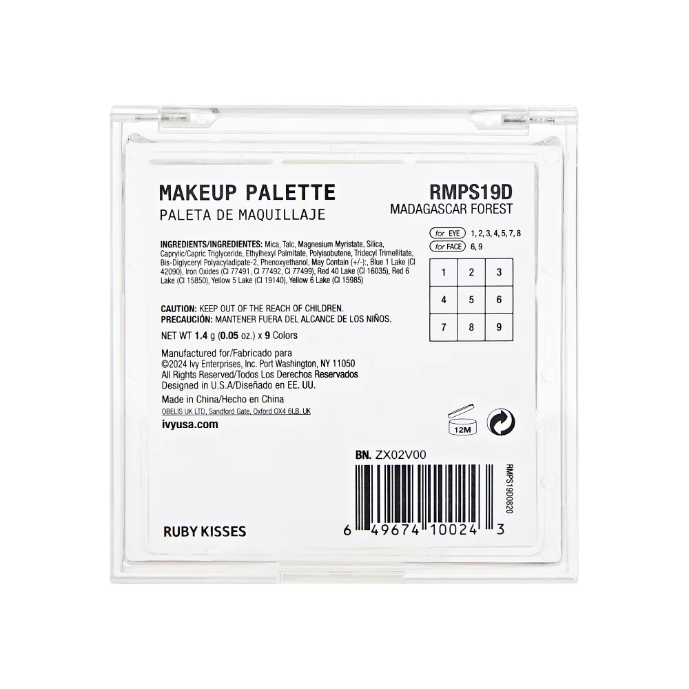 Ruby Kisses 2-in-1 Makeup Palette - Image 29