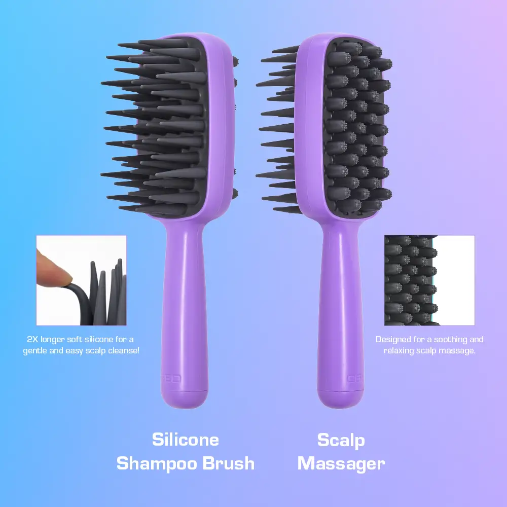 RED by KISS 2-in-1 Scalp Massager & Shampoo Brush - Image 7
