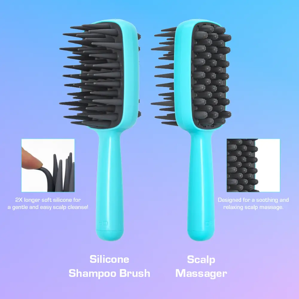 RED by KISS 2-in-1 Scalp Massager & Shampoo Brush - Image 8