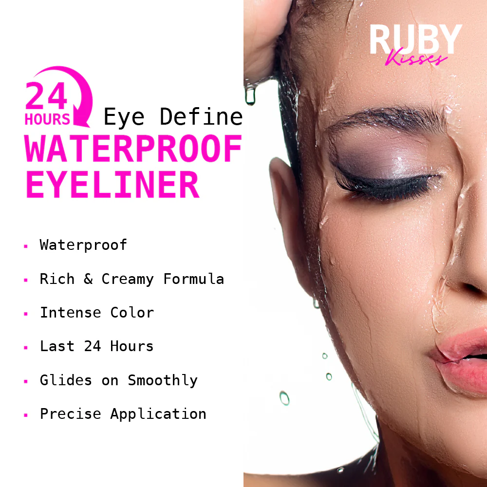 Ruby Kisses 24HR Eye Define Retractable Waterproof Smudgeproof Eyeliner - Image 20