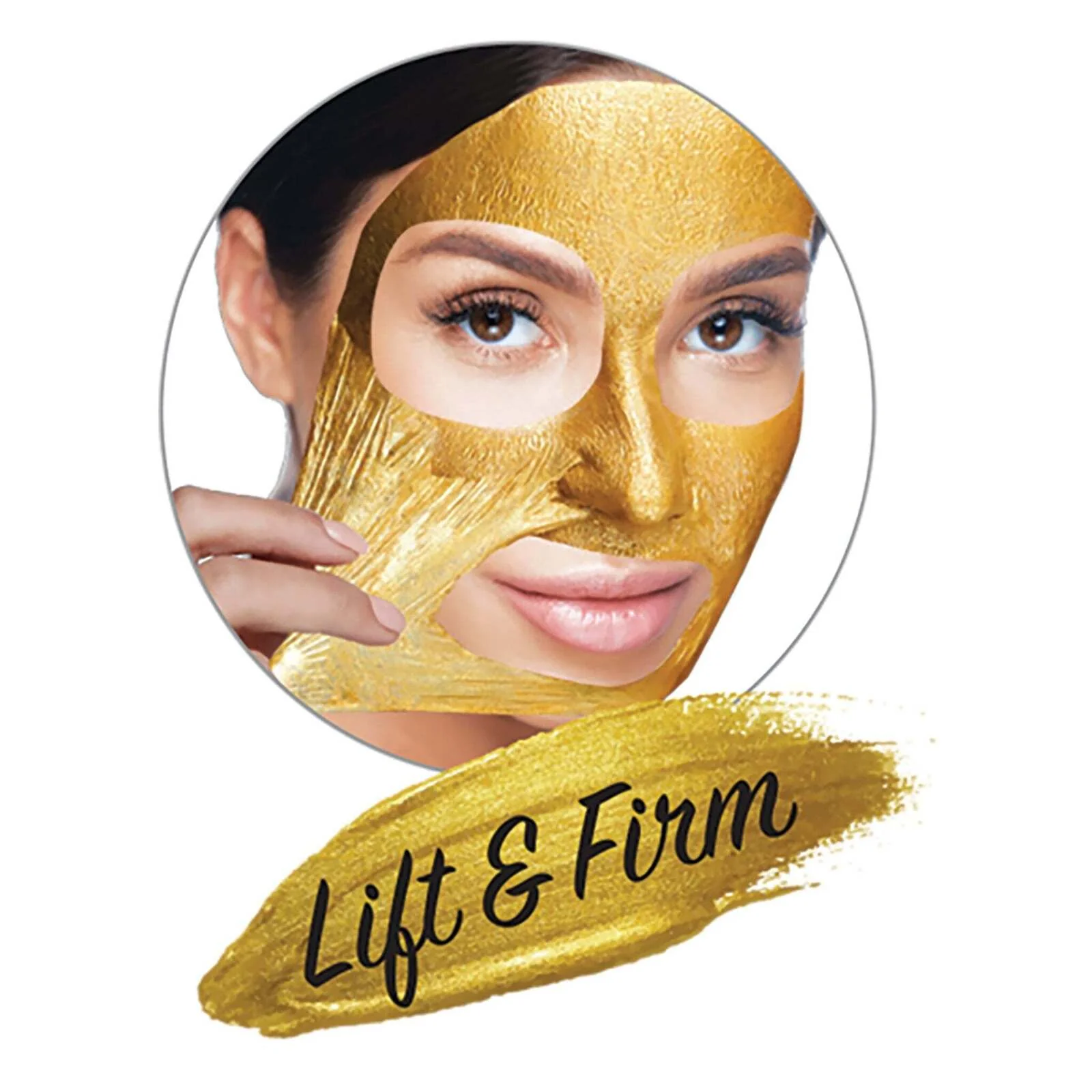 Ruby Kisses 24K Gold Peel-Off Mask - Image 4