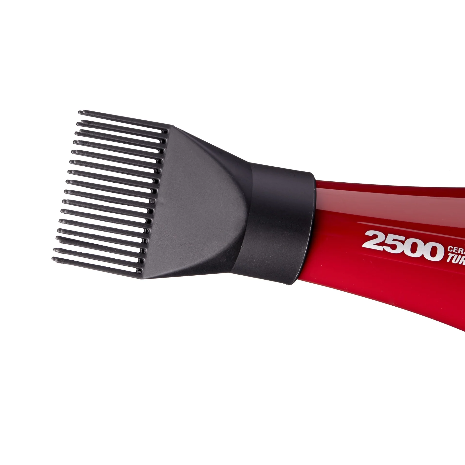 RED by KISS 2500 Ceramic Turbo Hair Dryer 3 Styling Attachments - Image 5