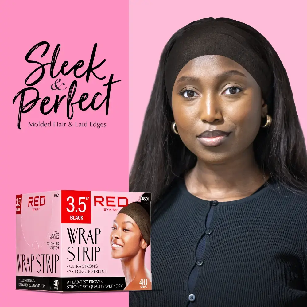RED by KISS 3.5" Wrap Strips Ultra Strong 2x Longer Stretch - Image 15