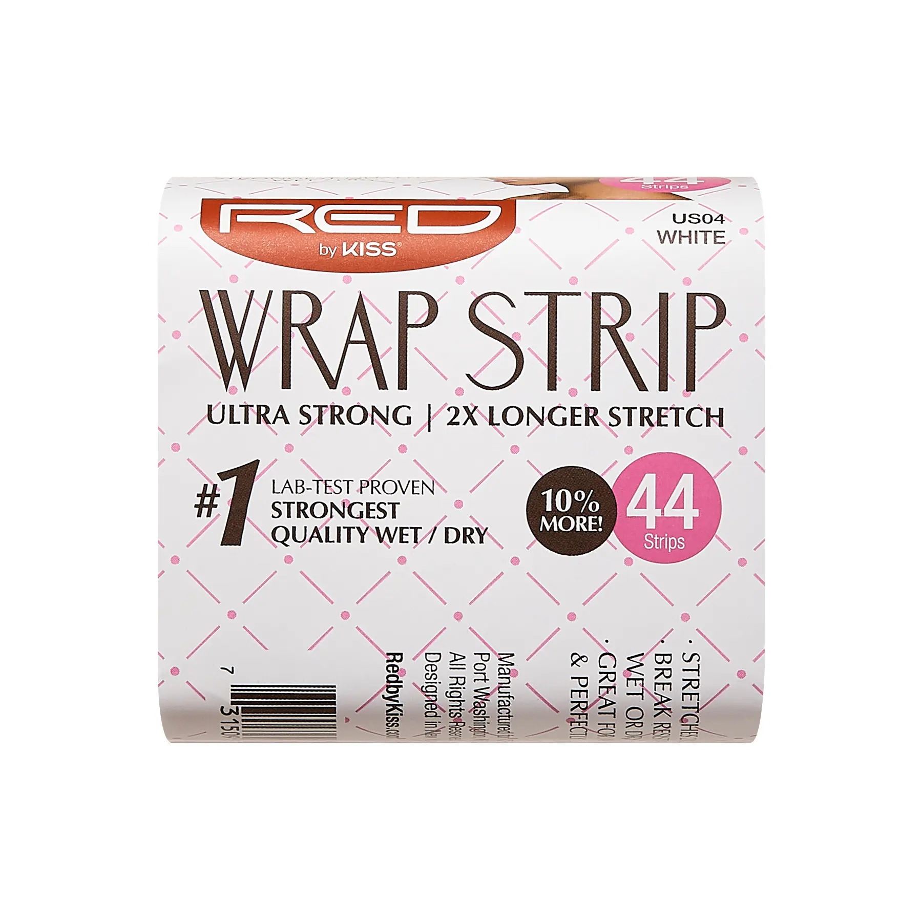RED by KISS 3.5" Wrap Strips Ultra Strong 2x Longer Stretch - Image 6