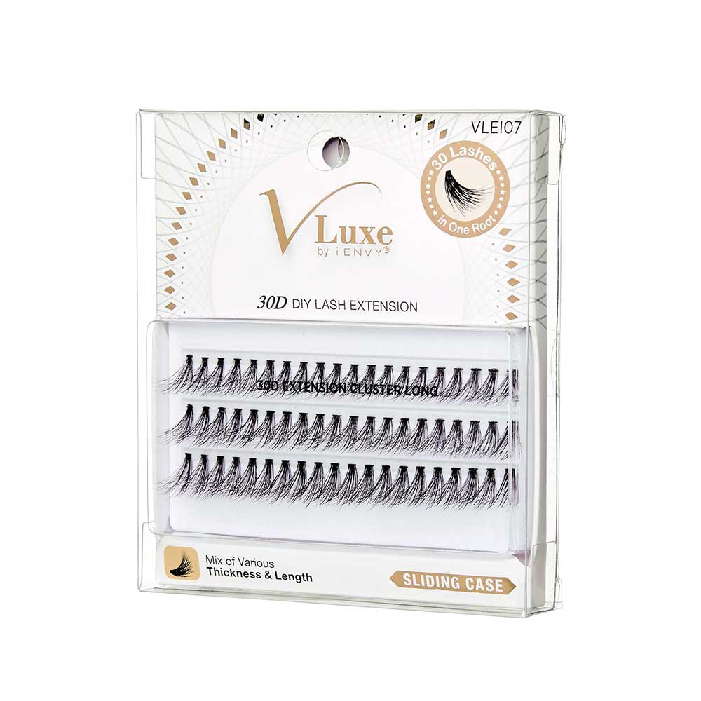 VLuxe By i•ENVY 30D Cluster Lash Extension Lashes - Image 10