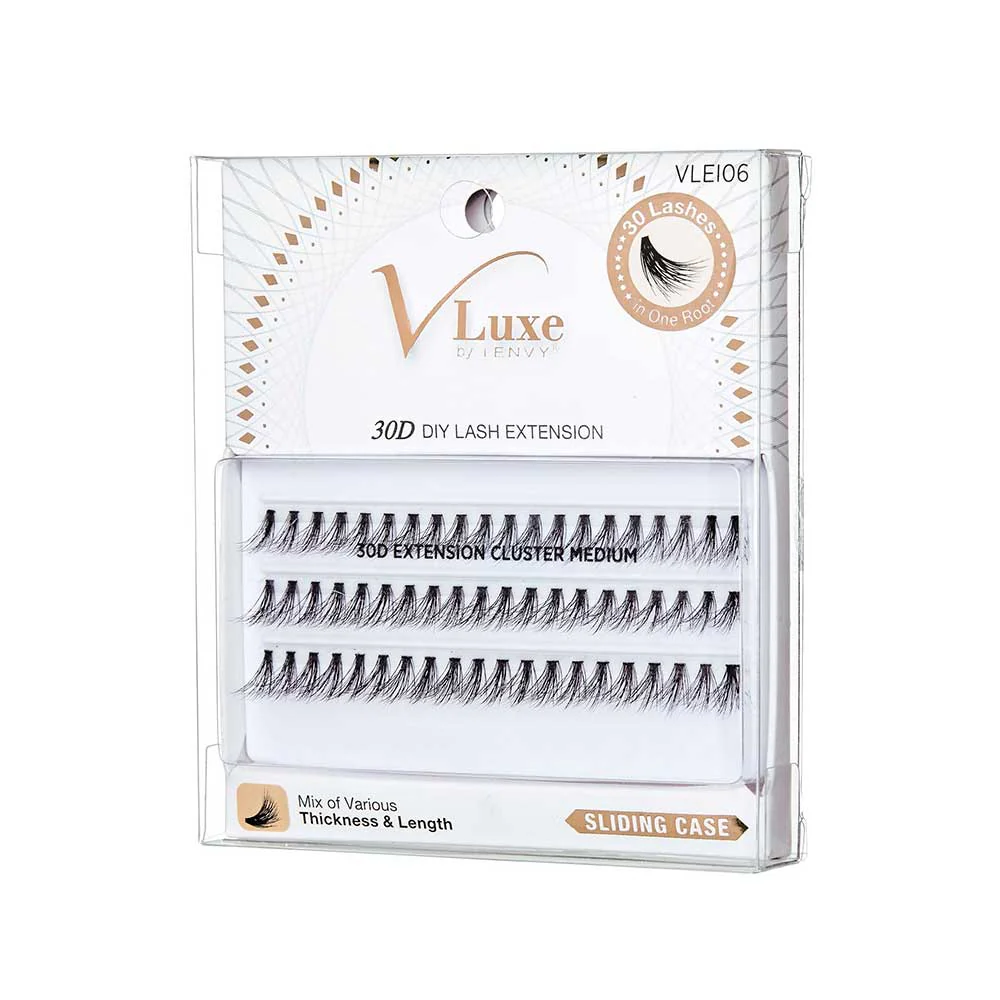 VLuxe By i•ENVY 30D Cluster Lash Extension Lashes - Image 9