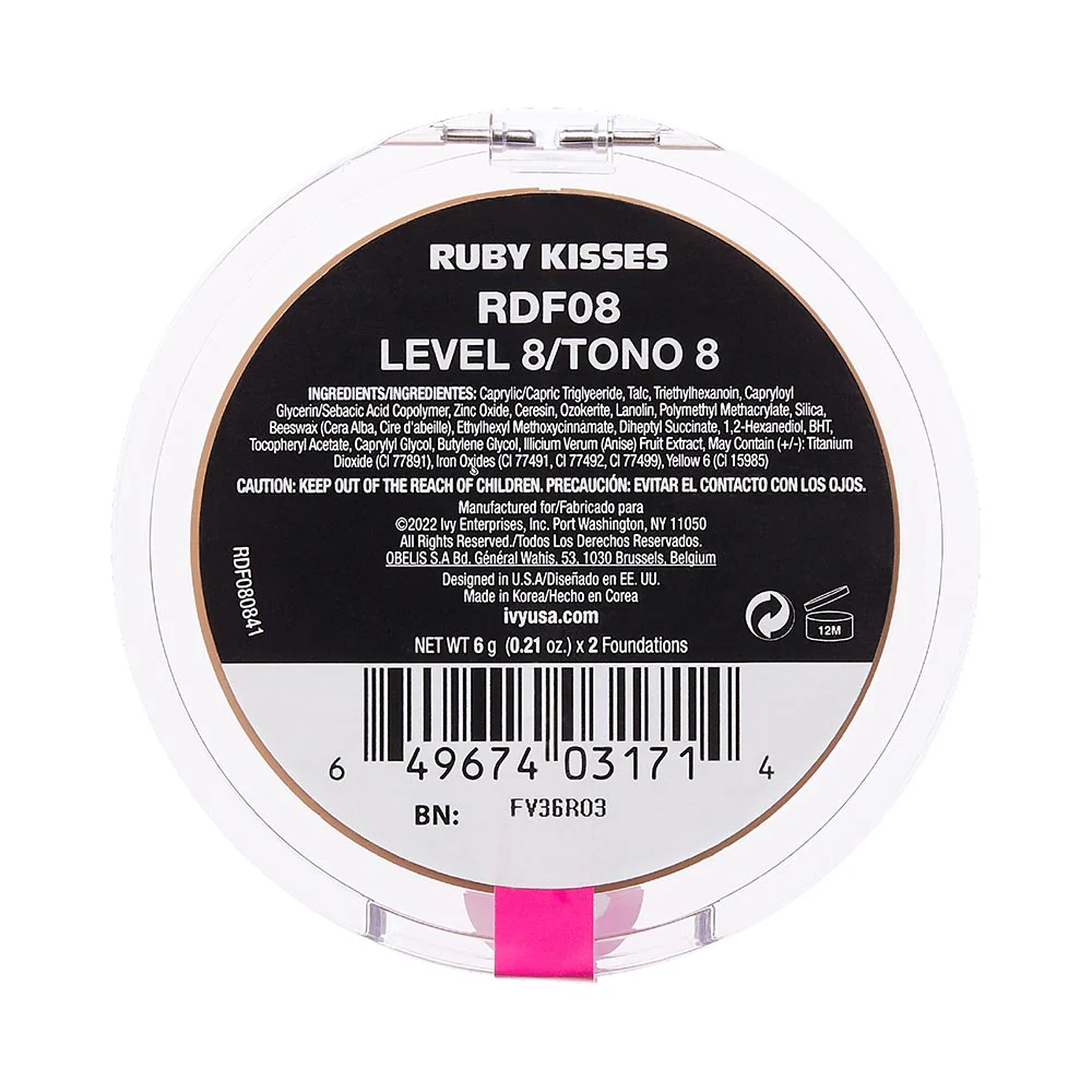 Ruby Kisses Cream Foundation Duo 3D Face Creator - Image 26
