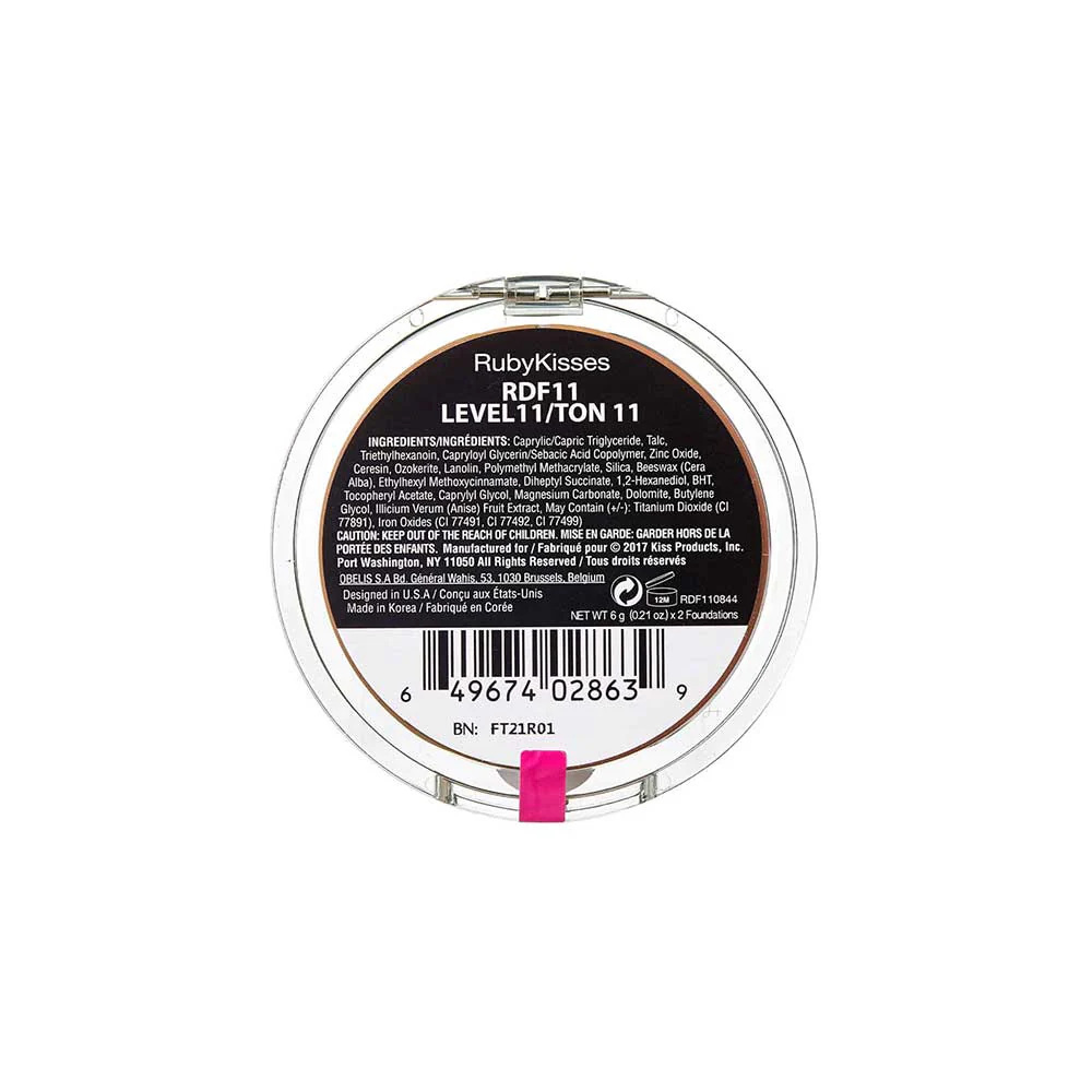 Ruby Kisses Cream Foundation Duo 3D Face Creator - Image 43