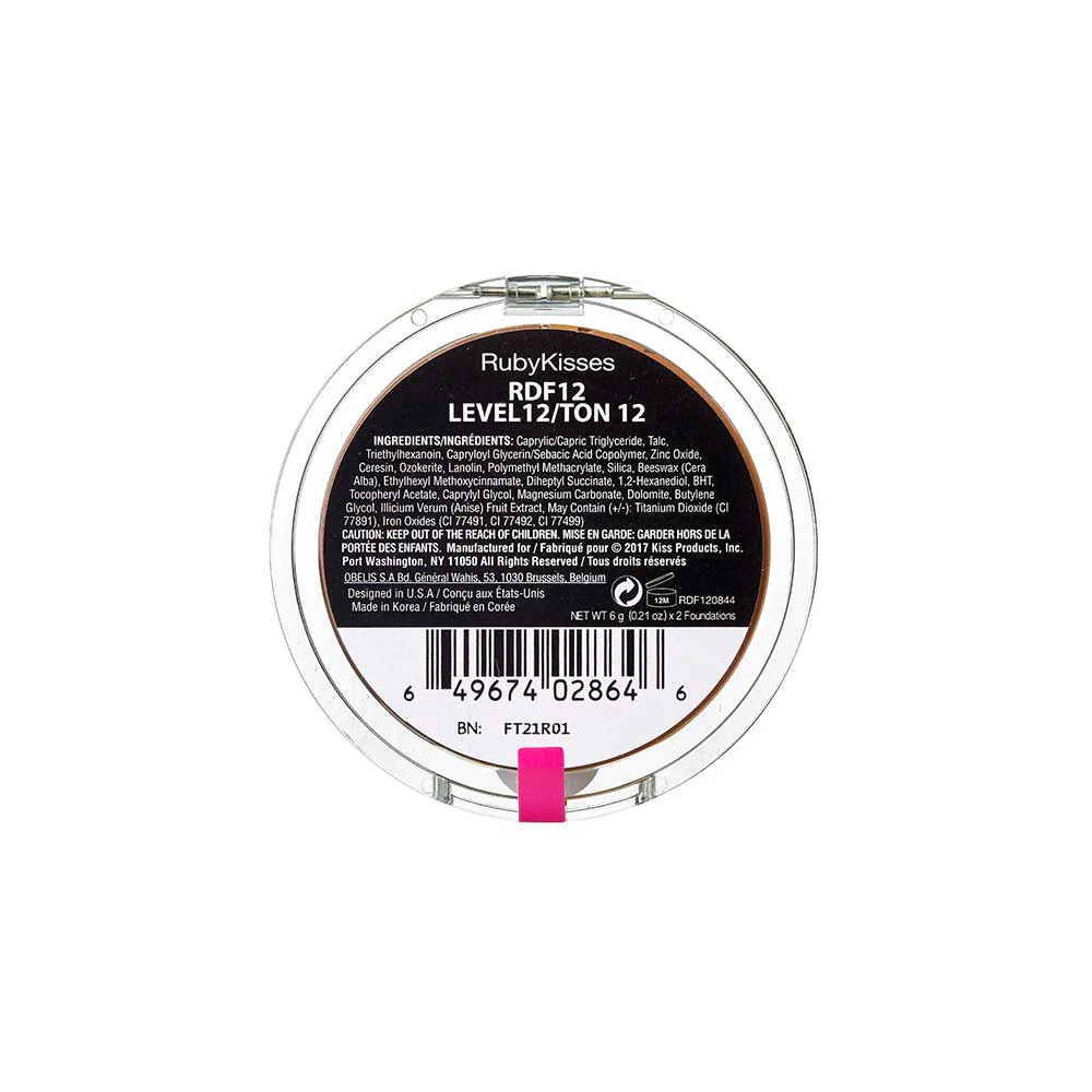 Ruby Kisses Cream Foundation Duo 3D Face Creator - Image 49