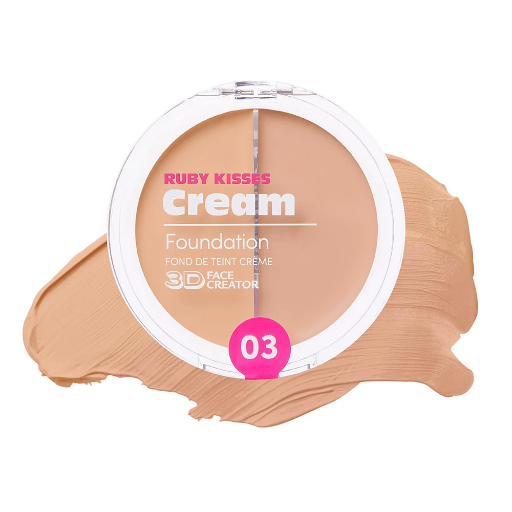 Ruby Kisses Cream Foundation Duo 3D Face Creator - Image 5