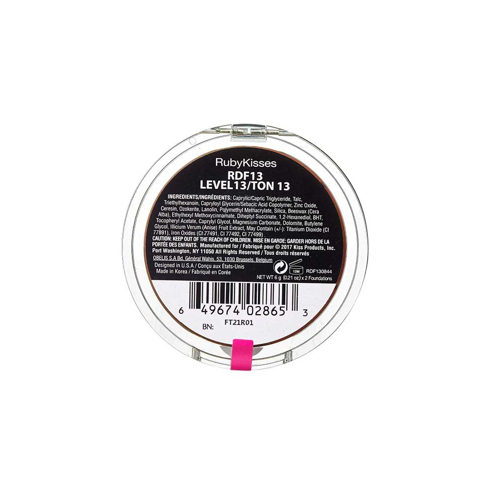 Ruby Kisses Cream Foundation Duo 3D Face Creator - Image 56