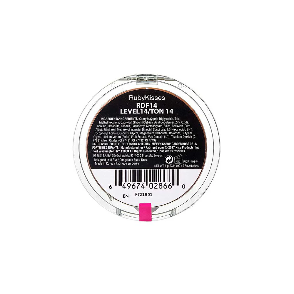 Ruby Kisses Cream Foundation Duo 3D Face Creator - Image 62