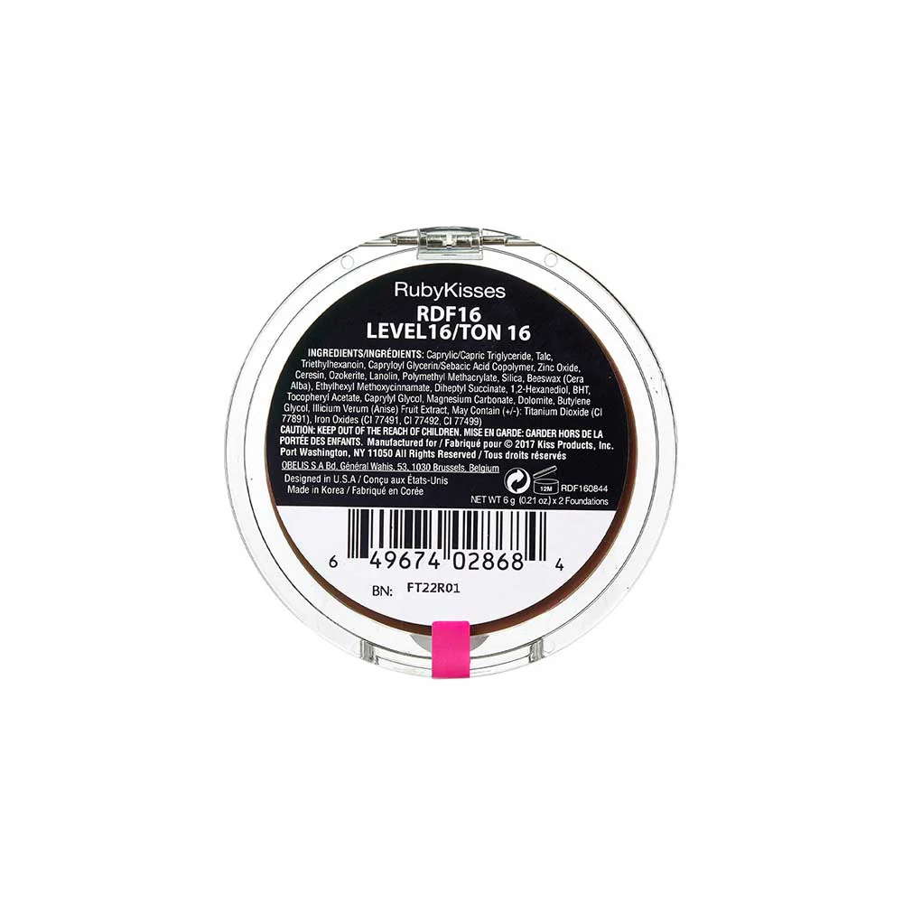 Ruby Kisses Cream Foundation Duo 3D Face Creator - Image 75