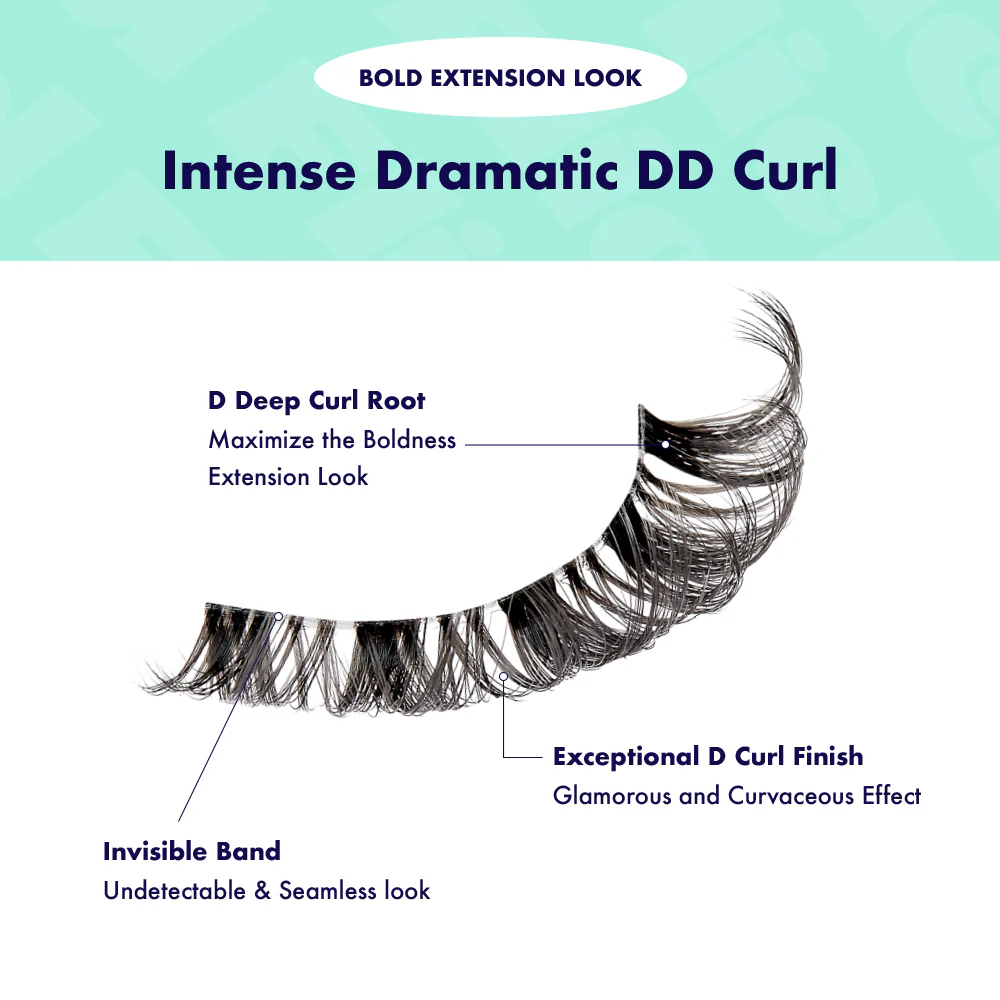 I-ENVY 3D Flick'd Strip Lashes - DD Curl - Image 10