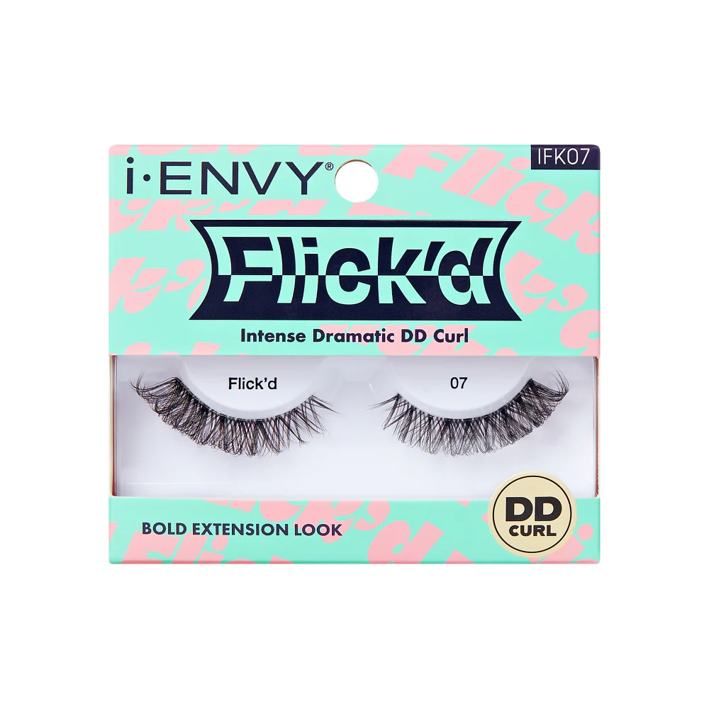 I-ENVY 3D Flick'd Strip Lashes - DD Curl - Image 3