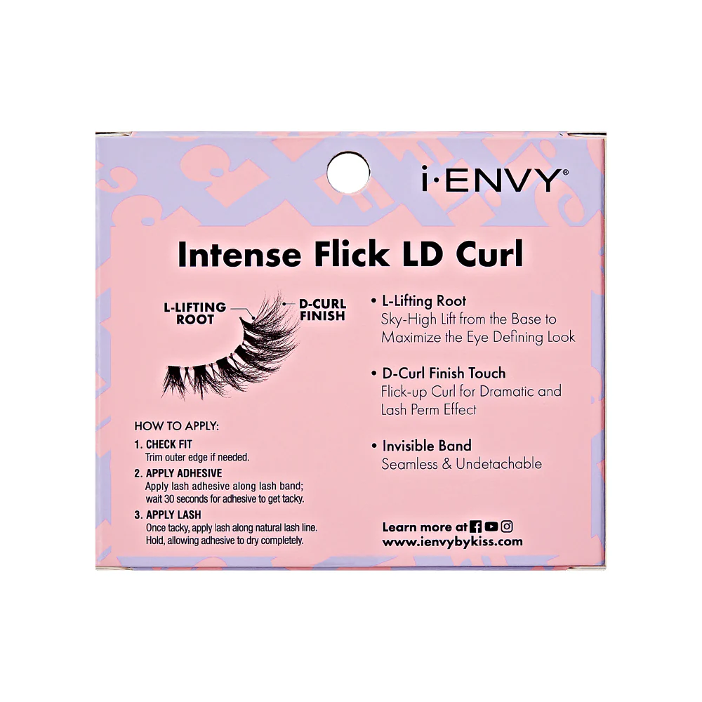 I-ENVY 3D Flick'd Strip Lashes - LD Curl - Image 13