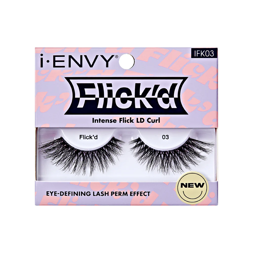 I-ENVY 3D Flick'd Strip Lashes - LD Curl - Image 15