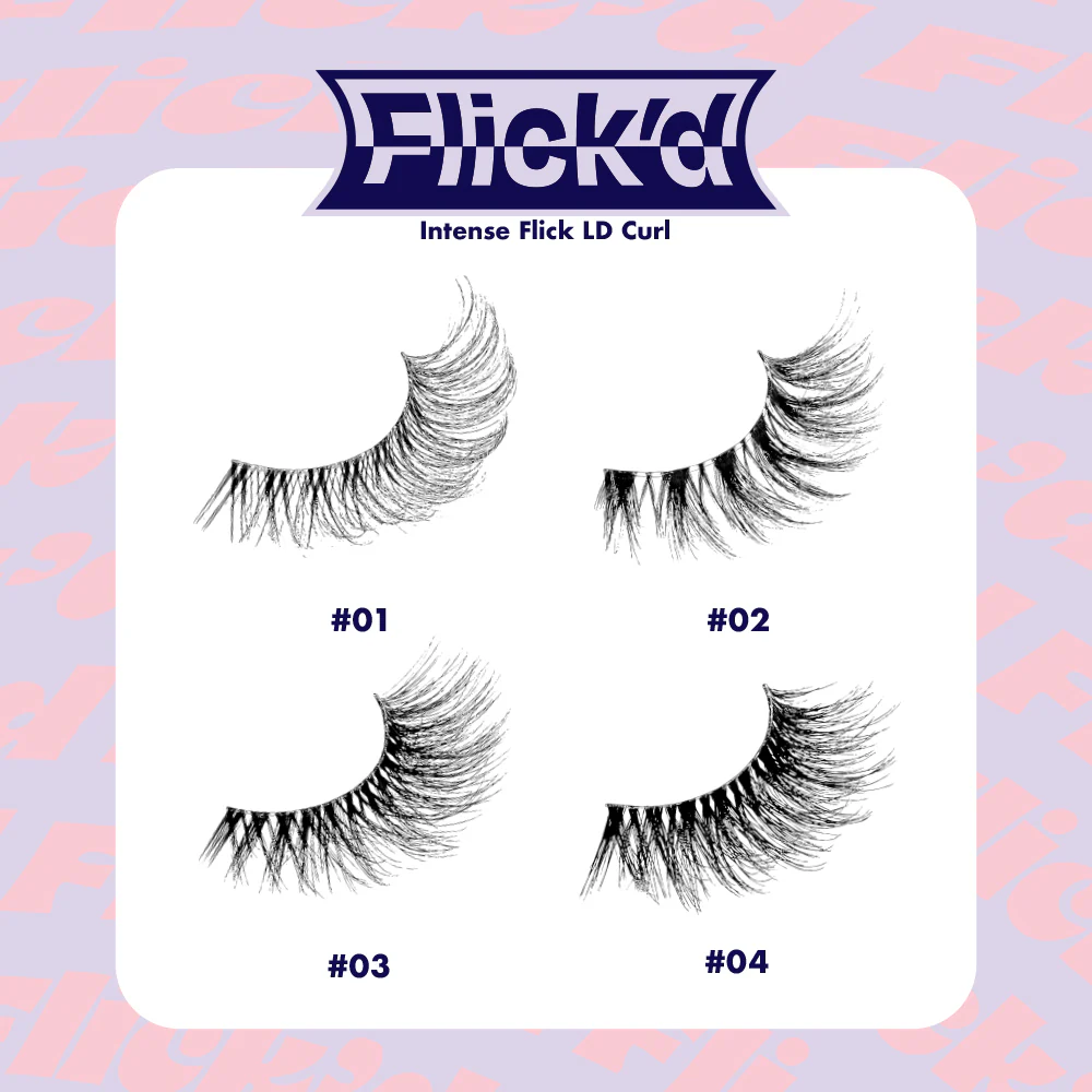 I-ENVY 3D Flick'd Strip Lashes - LD Curl - Image 19