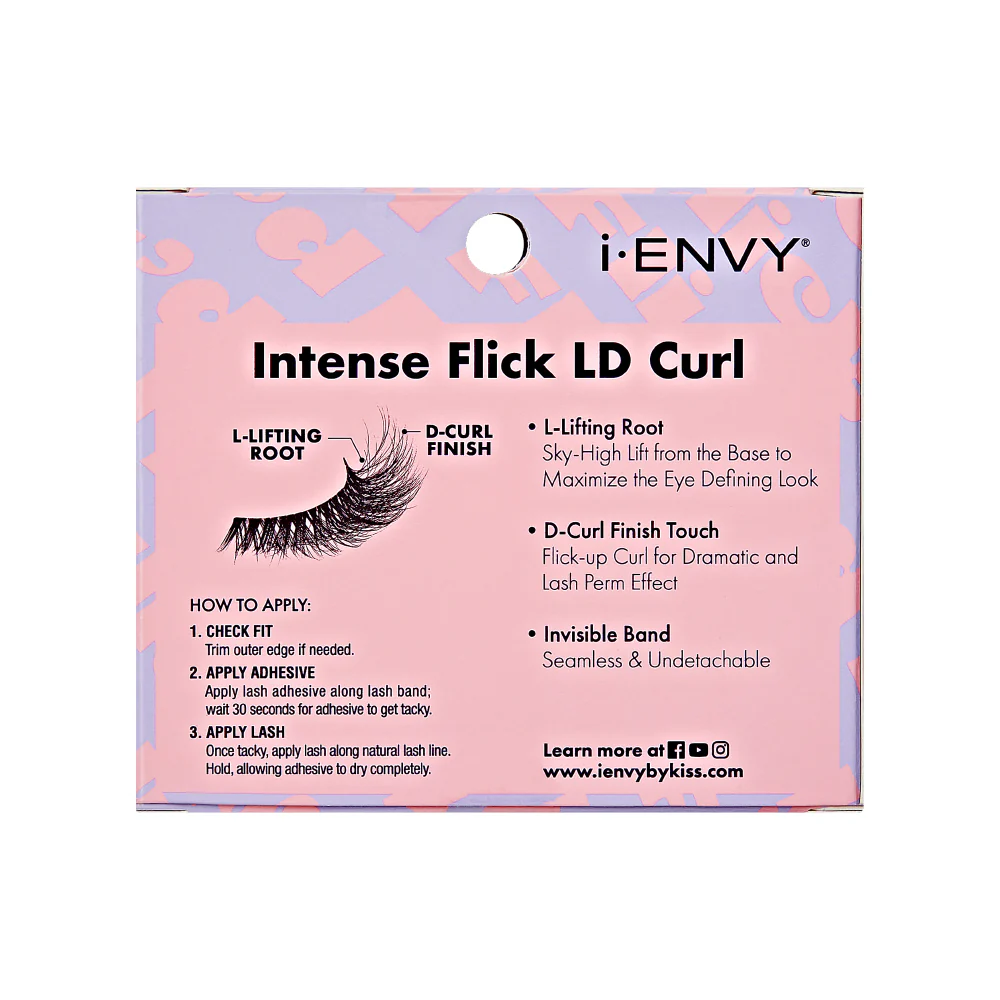 I-ENVY 3D Flick'd Strip Lashes - LD Curl - Image 20