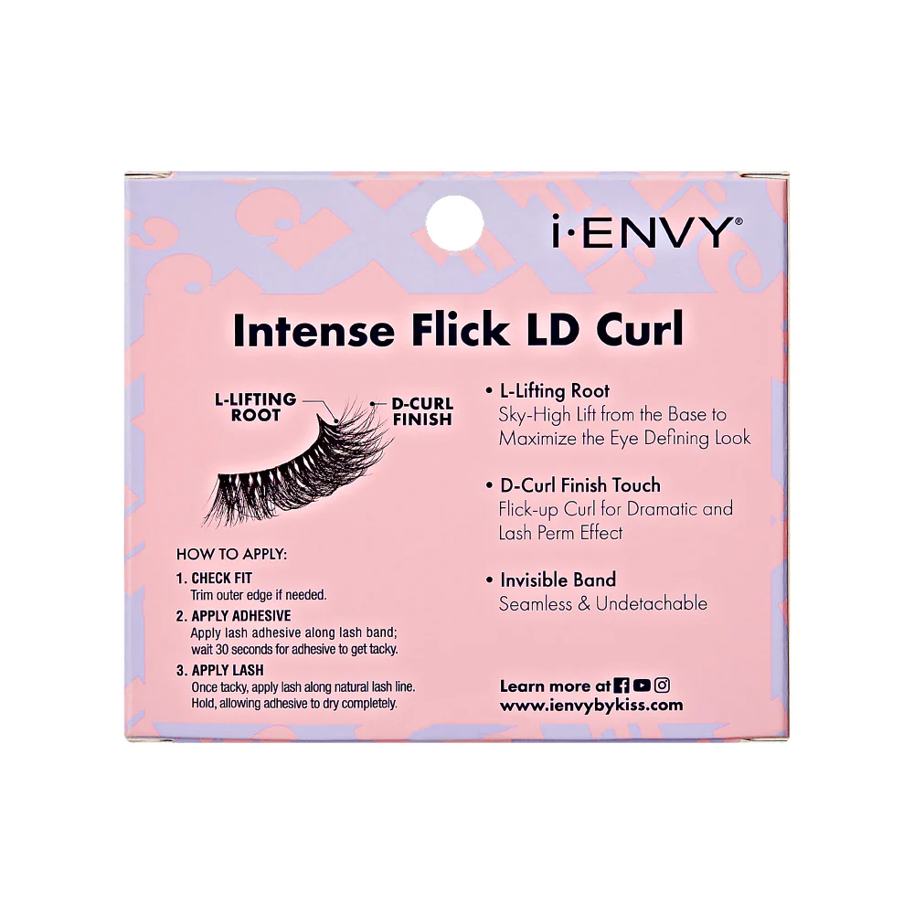 I-ENVY 3D Flick'd Strip Lashes - LD Curl - Image 27