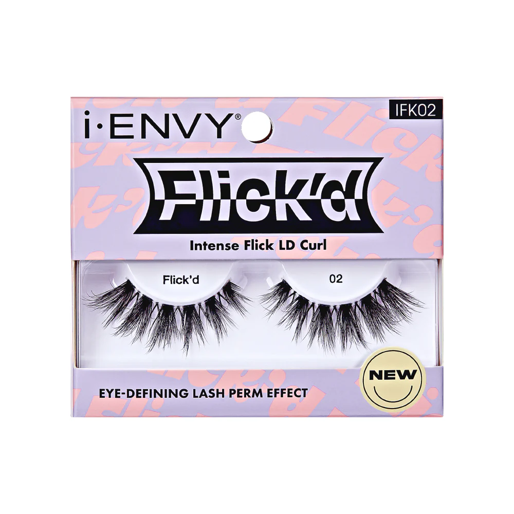 I-ENVY 3D Flick'd Strip Lashes - LD Curl - Image 8