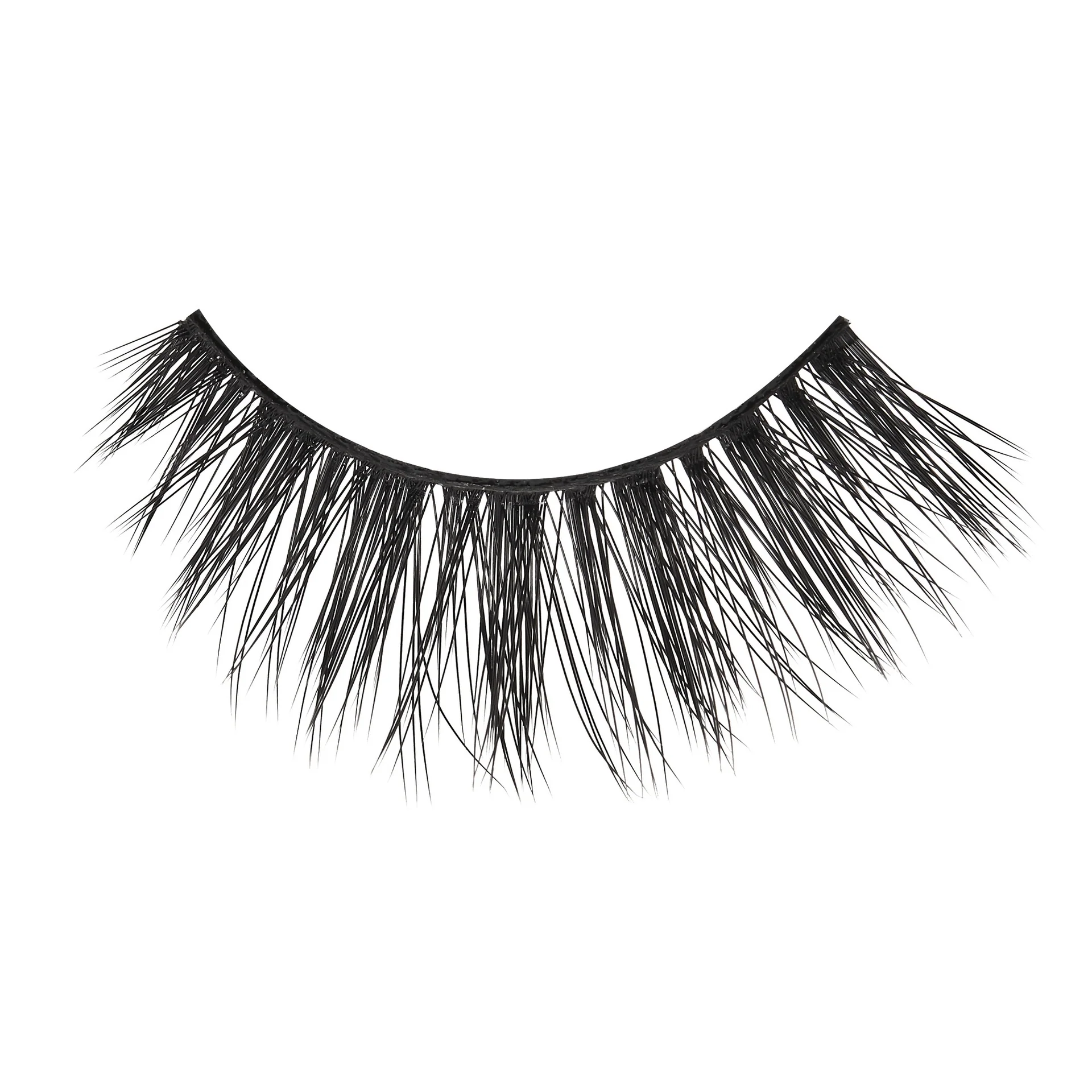 I-ENVY 3D Strip Lashes, 3 Pairs Fluffy & Wispy Volume False Eyelashes with Clear Band - Image 45