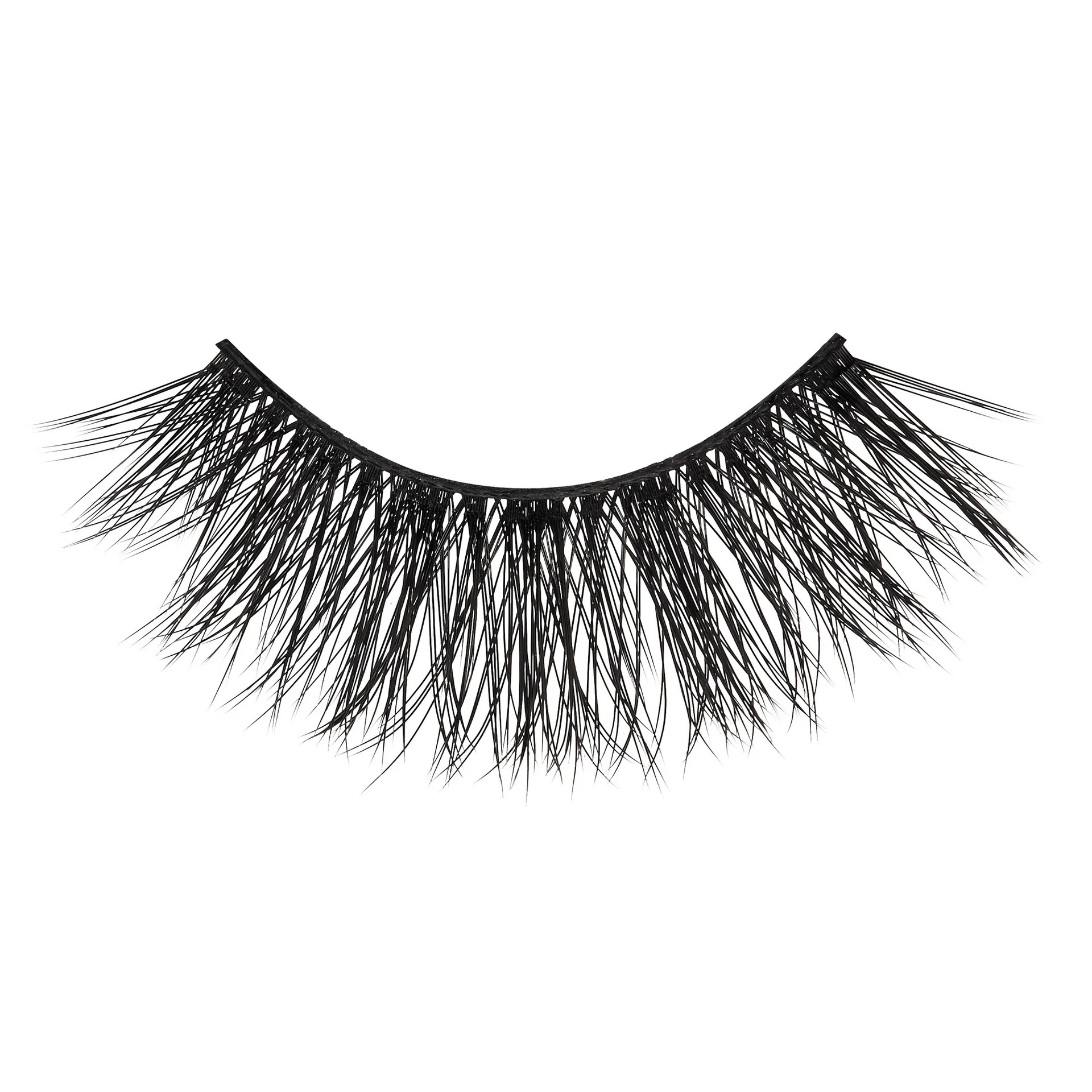 I-ENVY 3D Strip Lashes, 3 Pairs Fluffy & Wispy Volume False Eyelashes with Clear Band - Image 50