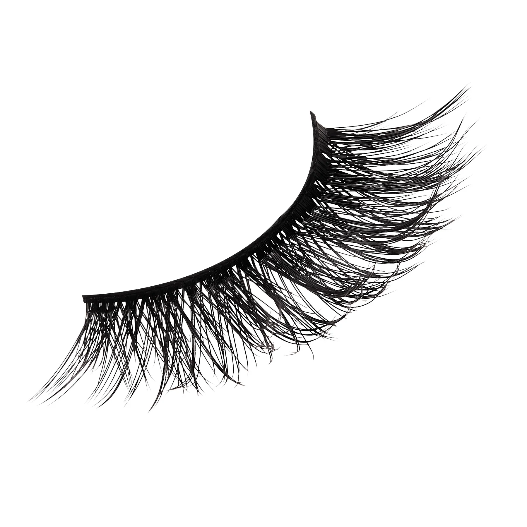 I-ENVY 3D Strip Lashes, 3 Pairs Fluffy & Wispy Volume False Eyelashes with Clear Band - Image 51