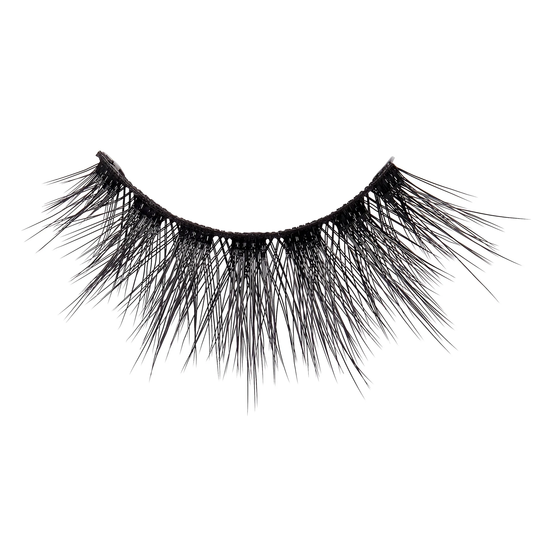 I-ENVY 3D Strip Lashes, 3 Pairs Fluffy & Wispy Volume False Eyelashes with Clear Band - Image 60