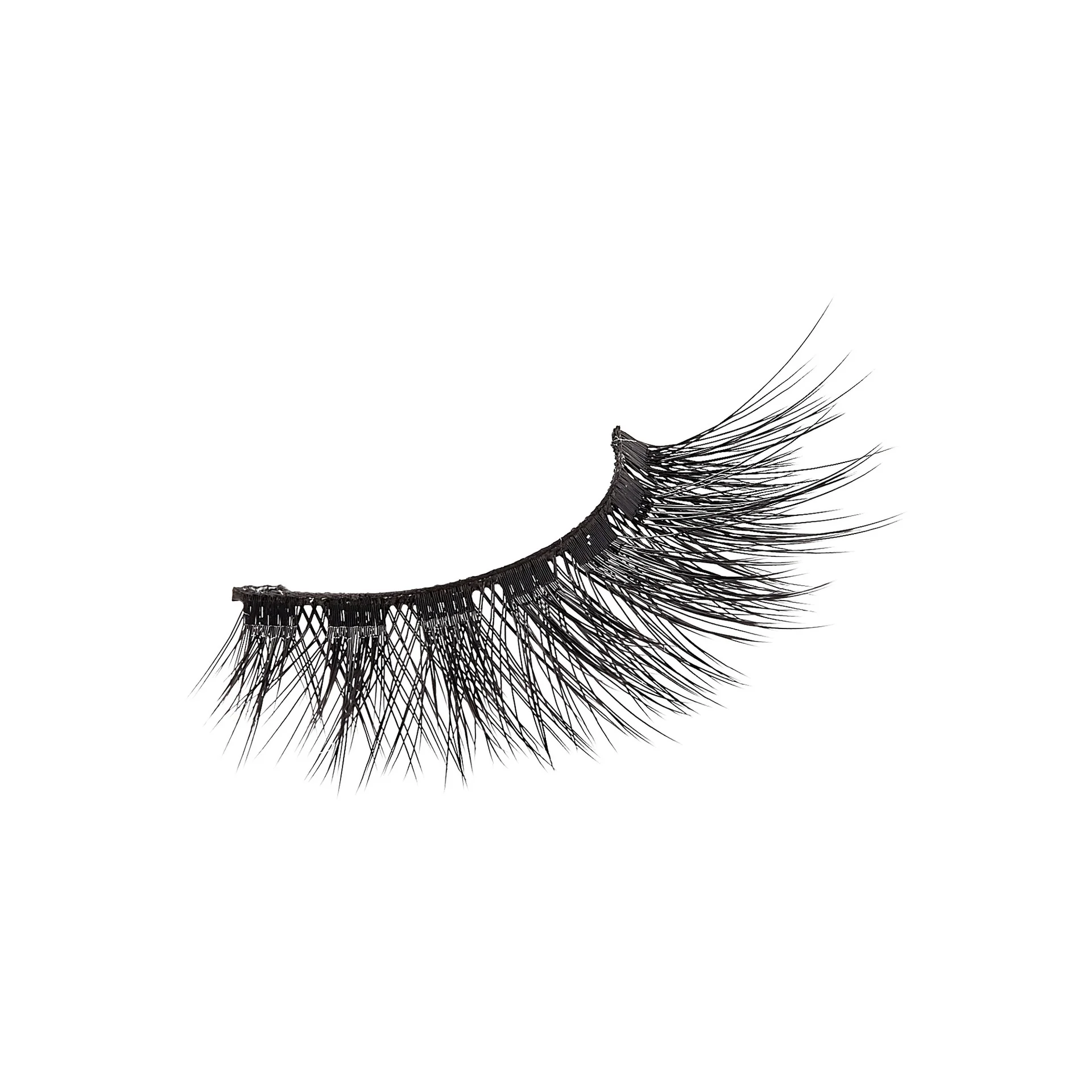 I-ENVY 3D Strip Lashes, 3 Pairs Fluffy & Wispy Volume False Eyelashes with Clear Band - Image 61