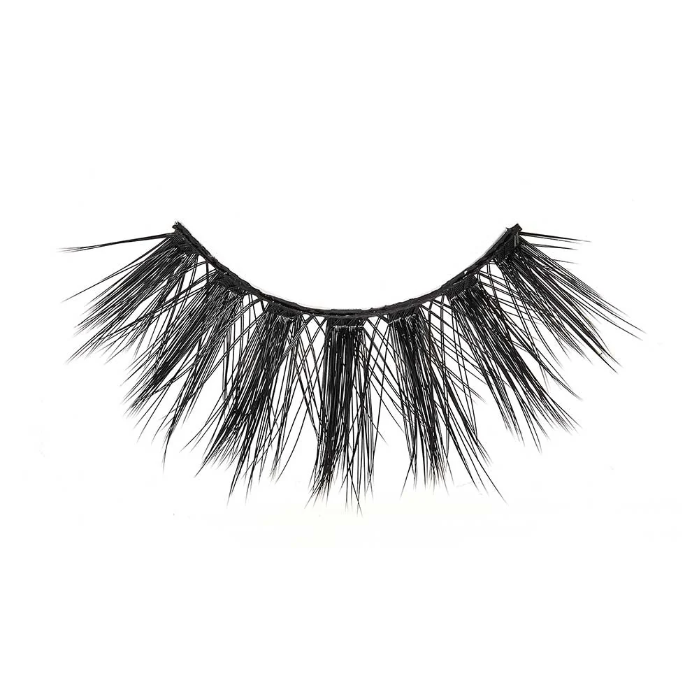 I-ENVY 3D Strip Lashes, 3 Pairs Fluffy & Wispy Volume False Eyelashes with Clear Band - Image 70