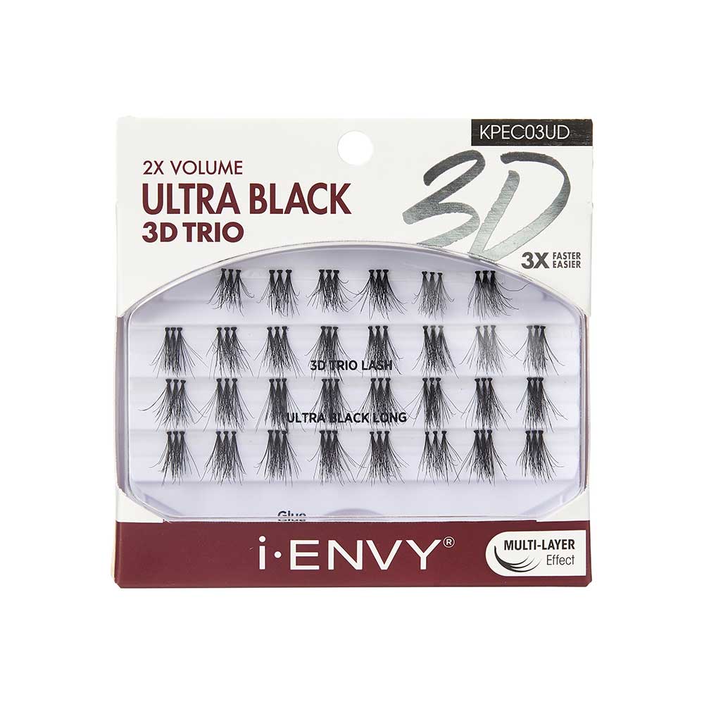 I-ENVY 3D Trio Lash Ultra Black Cluster Lash - Image 8