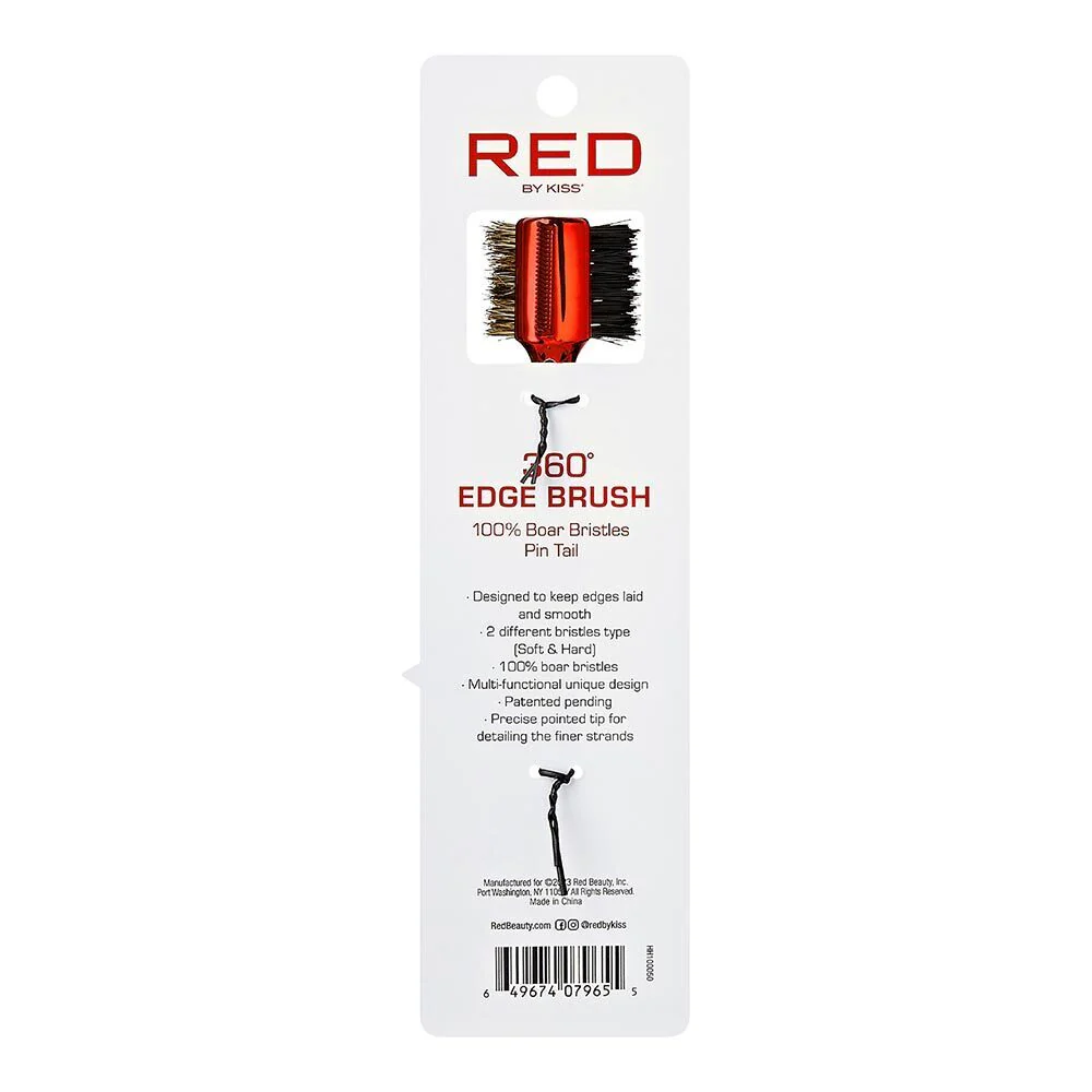 RED by KISS 4-in-1 360° Edge Brush with Pin Tail - Image 7