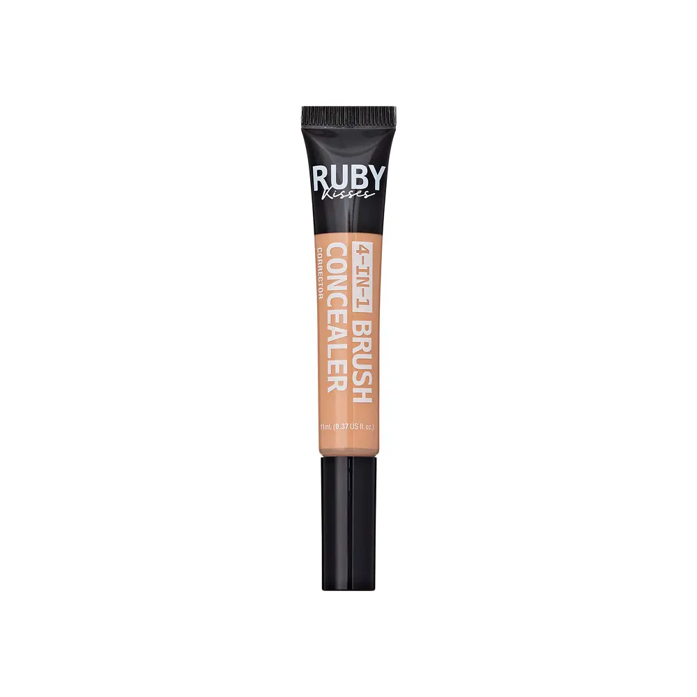 Ruby Kisses 4-In-1 Full Coverage Concealer with Brush Tip - Image 139