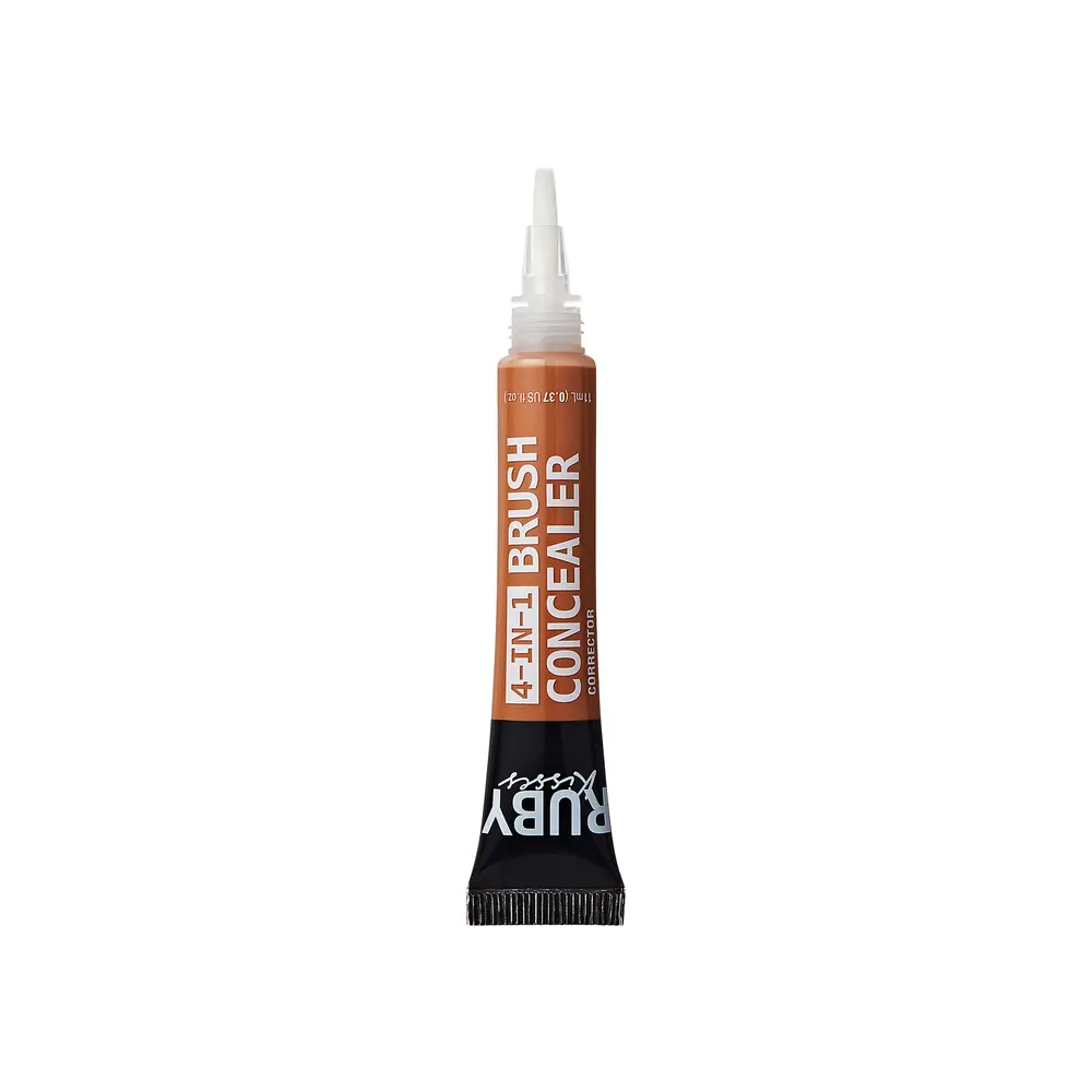 Ruby Kisses 4-In-1 Full Coverage Concealer with Brush Tip - Image 14