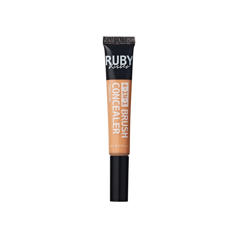 Ruby Kisses 4-In-1 Full Coverage Concealer with Brush Tip - Image 141