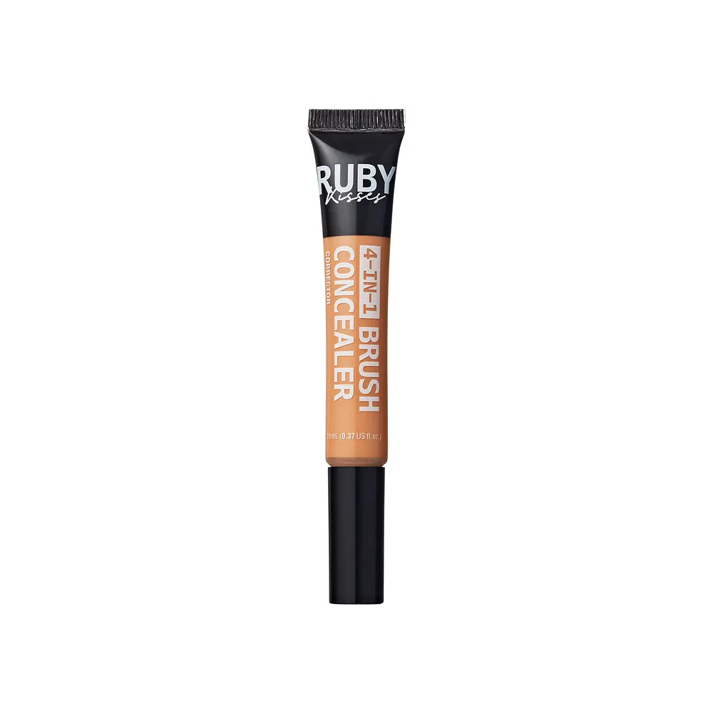 Ruby Kisses 4-In-1 Full Coverage Concealer with Brush Tip - Image 142