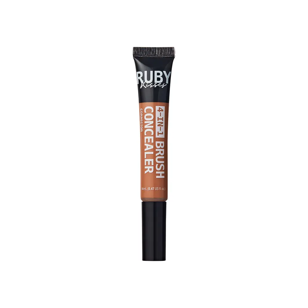 Ruby Kisses 4-In-1 Full Coverage Concealer with Brush Tip - Image 144